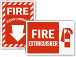 Fire Extinguisher Signs