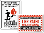 Fire Safety Labels