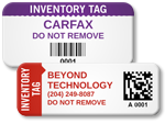 Inventory Barcode Labels