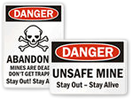 Mine Safety Signs
