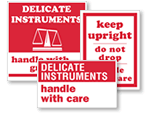 Handle with Care Labels