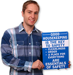 Housekeeping Signs