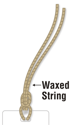 Wax String for Relay Marking Tag - Tag Accessories, SKU: TG-WAX-13-100