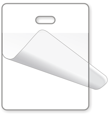 Custom Self Laminated Mini Tag - Add Own Design & Text, SKU: TG-3099