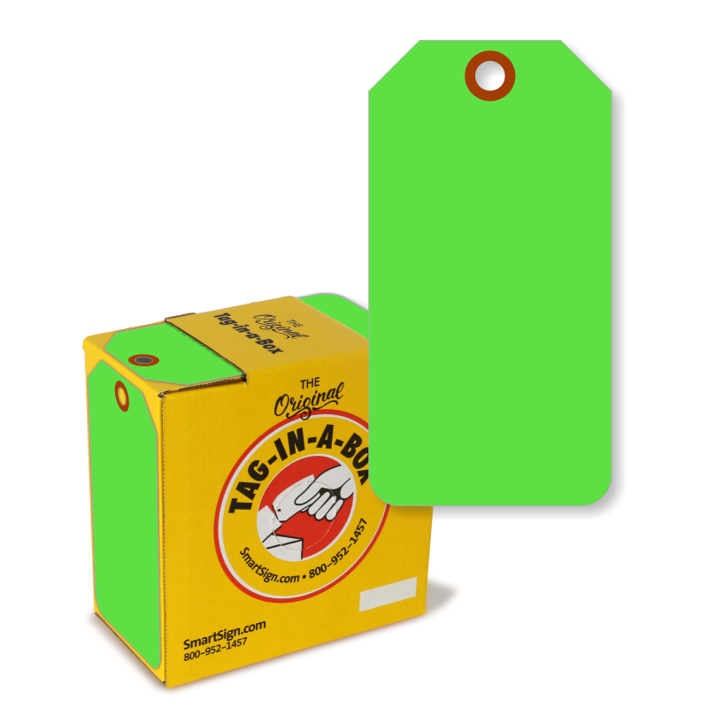 Метка на коробке. Бумага для печати желтая коробка. Fluorescent tags.