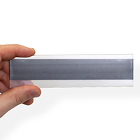 Holdex, 1-1/2 in. x 6 in., magnetic label holder