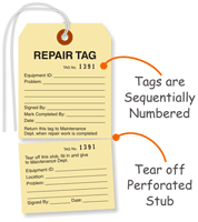 Repair Tag - Top Selling