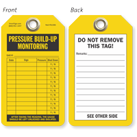 Pressure Build-Up Monitoring Tag
