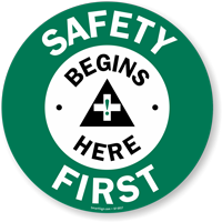 First Aid Floor Marker